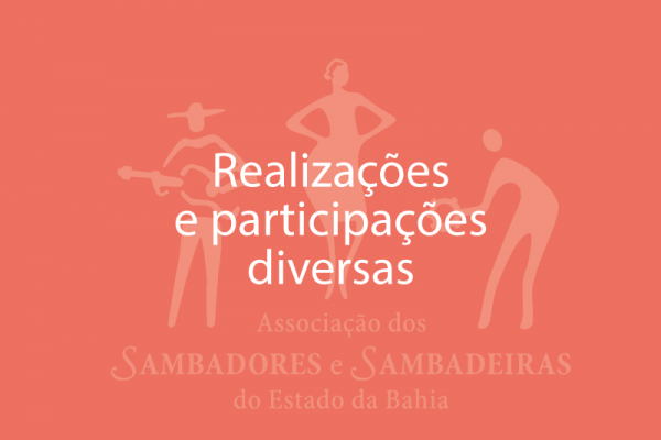 REALIZAÇÕES E PARTICIPAÇÕES DIVERSAS - 2